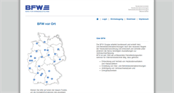 Desktop Screenshot of bfwka.de